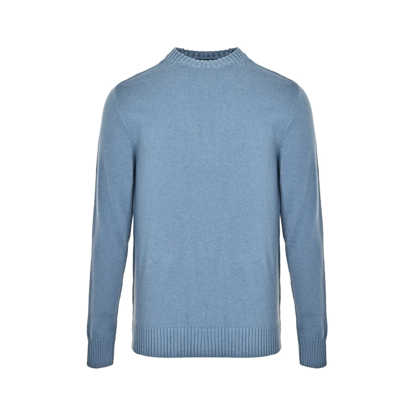 Louis Vuitton/Louis Vuitton solid color back collar leather label knitted sweater